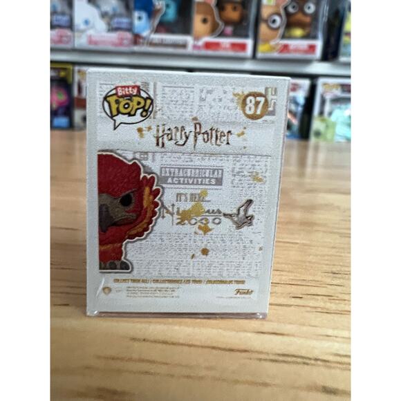 RARE CHASE BITTY FAWKES 1" Funko Pop #87 Harry Potter Wizarding World Phoenix - Picture 3 of 6